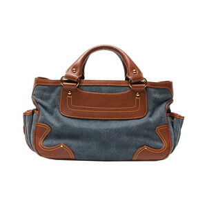 Celine Paris Macadam Denim Boogie Bag